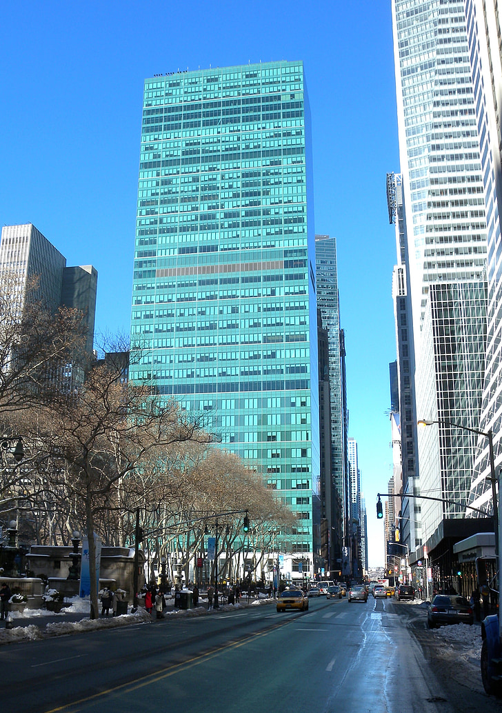 new york city, cities, urban, metropolitan, 42nd street, downtown, skyscrapers