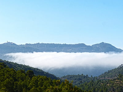 Seenebel, Nebel, Wolken, Priorat, die figuera