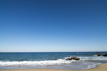 Strand, Wellen, Hintergrund, Meer, Natur, Mesh-Strand