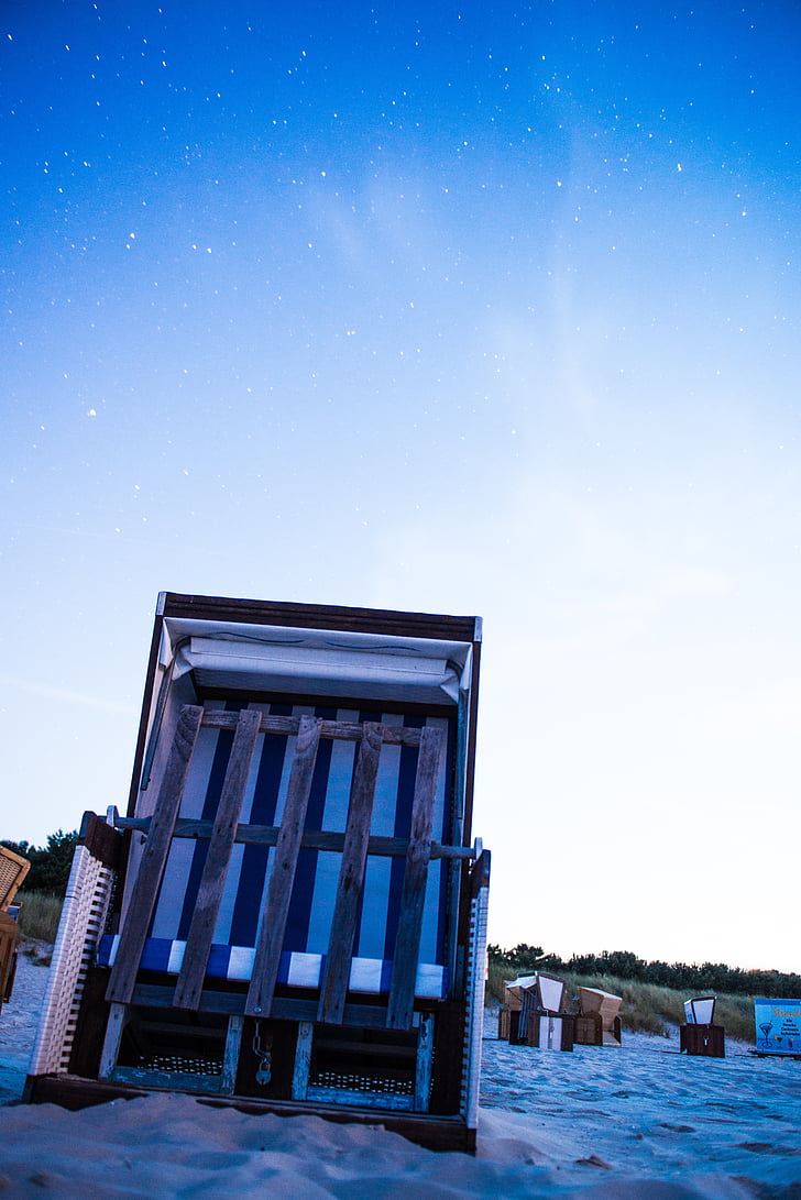 Beach chair, sand, Beach, Star, nat, sandstrand, Østersøen
