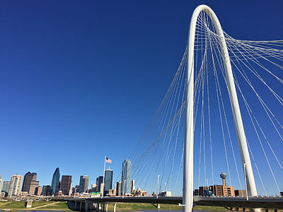 Dallas, Texas, Centrum města, město, Panorama, Spojené státy americké, mrakodrap