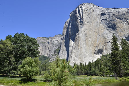 Yosemite, Califórnia, montanha, nacional, floresta, América, cênica