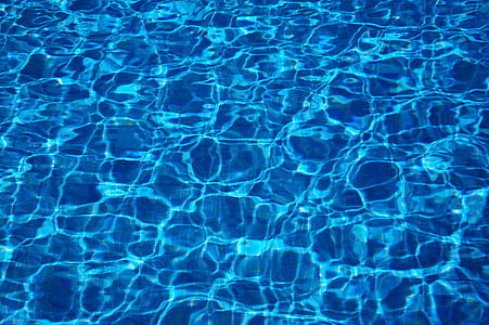 l'aigua, blau, Reflexions, piscina, fons, líquid, natura