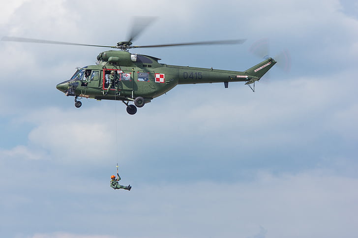 vrtulník, Náhled, armáda, Airshow, Letecká show