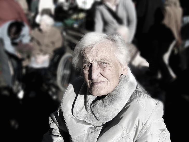 dependente, demenţă, femeie, vechi, vârsta, Alzheimer, Casa de pensii