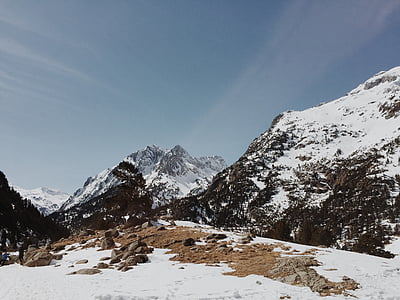 paesaggio, Foto, nevoso, montagna, neve, centro benessere, freddo
