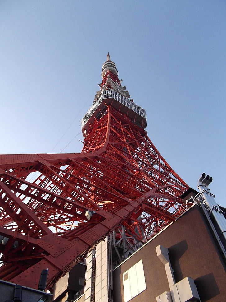 Tokyo tower, rakennus