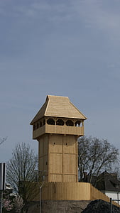 Башня, Вуд, деревянная башня, Крепость, Архитектура