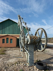 crane, hangar, station, mechanism, gear