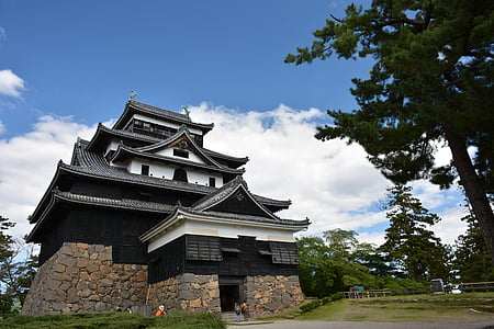 hrad, Japonsko, Šimane, zámek Matsue