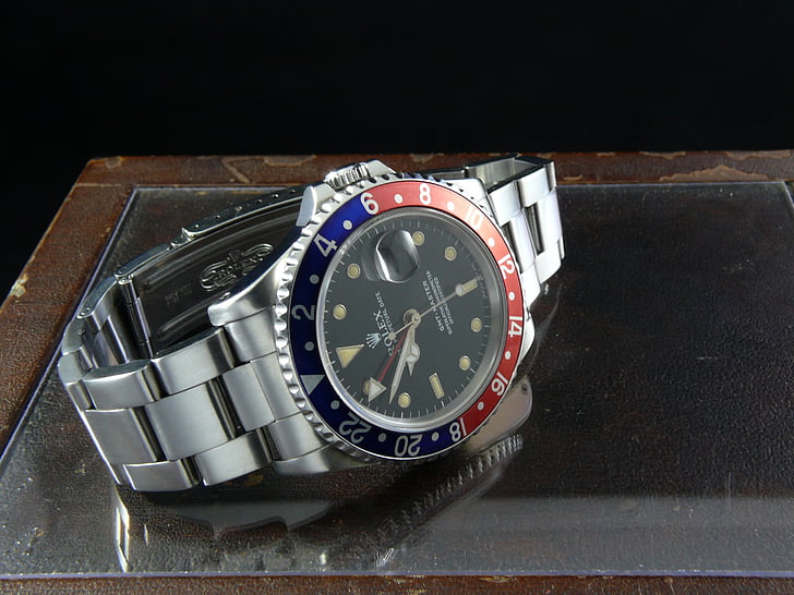 Náramkové hodinky, hodiny, Automatický, GMT-master, GMT, Rolex