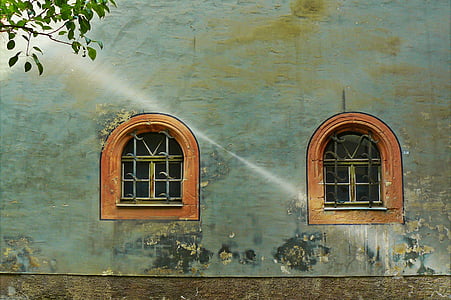Прозорец, hauswand, къща фасада, домашния фронт, фасада, архитектура, закален