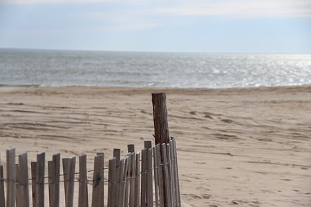 plaža, spokojan, oceana, pijesak, vode, način života, priroda
