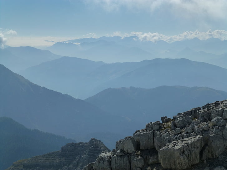 Panorama, Alpine, maisema, Luonto, näkymä, Itävalta