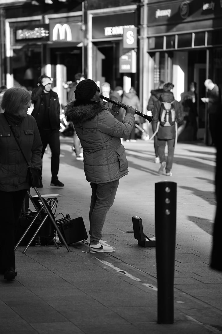 musician, street, performance, urban, person, artist, playing