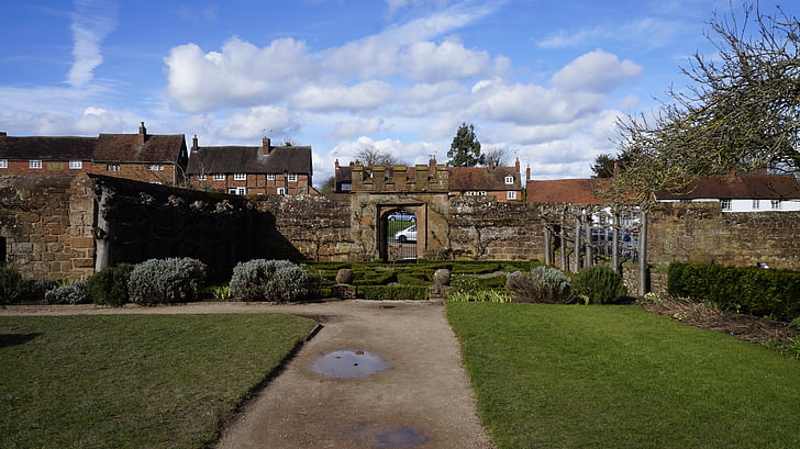 hrad, Anglicko, ruiny, pamiatky, cestovný ruch, Veľká Británia, záhrady