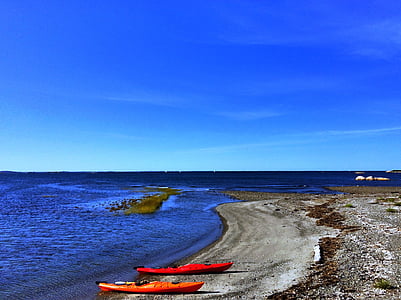 kayaks, Playa, Cohasset, Massachusetts