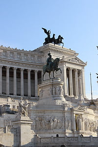 Piazza venezia, Rome, pieminekļu, Italia