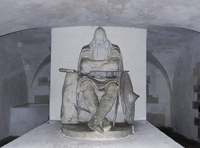 Danemark, Viking, monument, Château d’hamlet, Kronborg, architecture, statue de