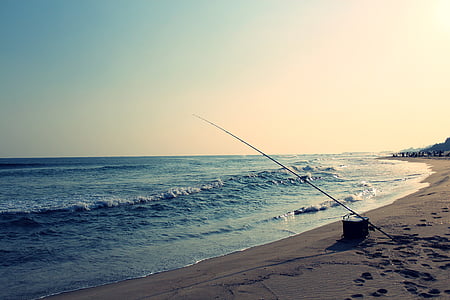 gaas beach, zee, Republiek korea, visserij, zee van Japan, Gangwon-do, natuur