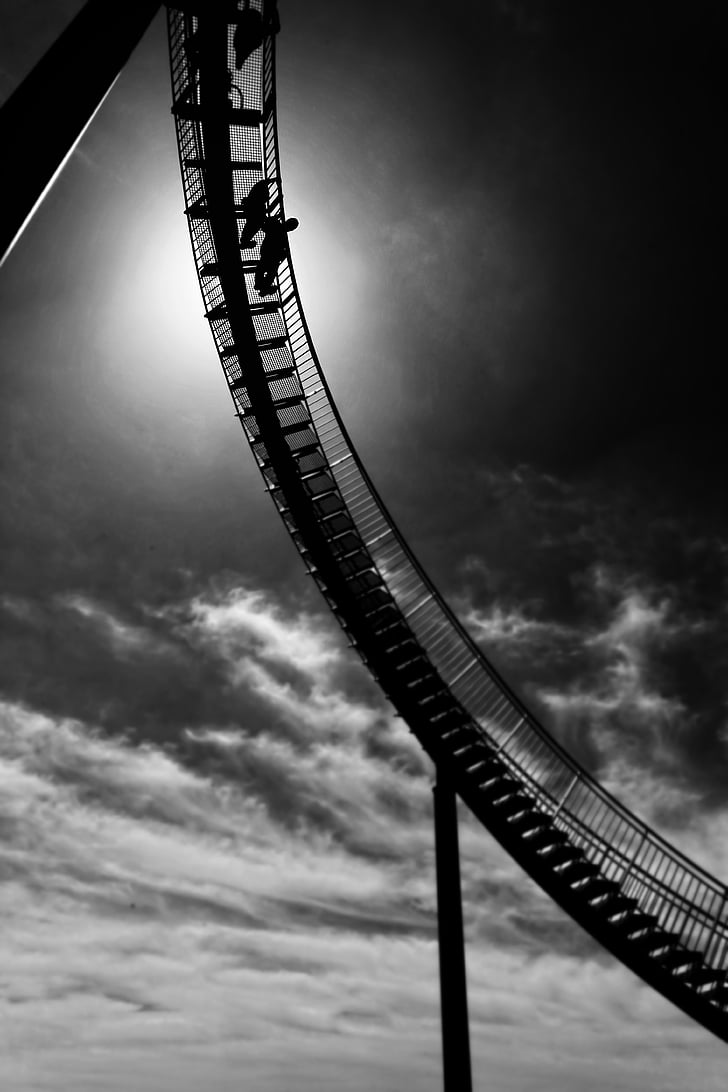 rollercoaster, rail, amusement, coaster, park, ride, entertainment