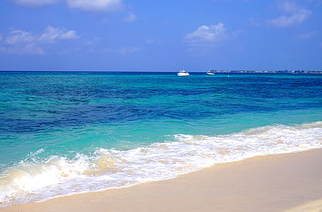 caribbean, beach, sea, ocean, rest, nature, holiday