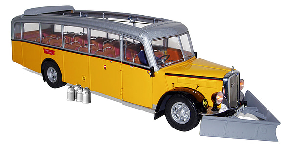 kisline, vrste l4c, Alpe avto 3 1951, model avtobusi, potovanja in line trener, avtobusi, zbiranje