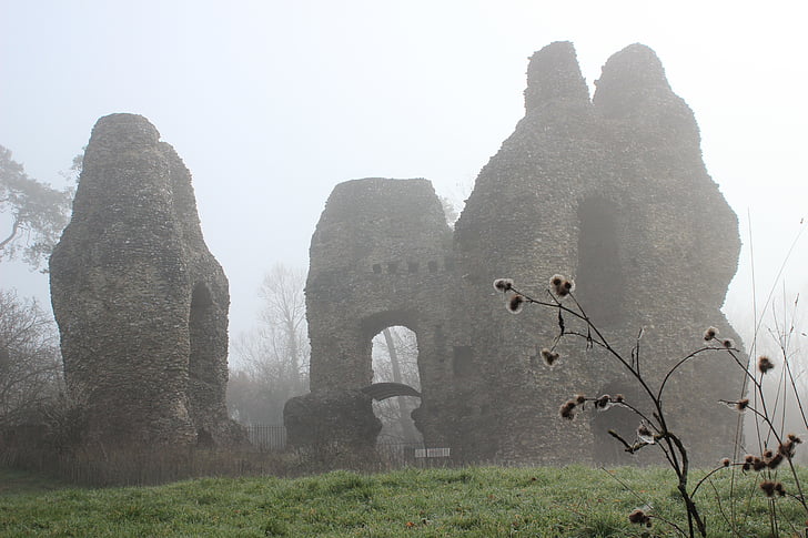Odiham, Castle, ködös, Hampshire, király János, Magna, Carta