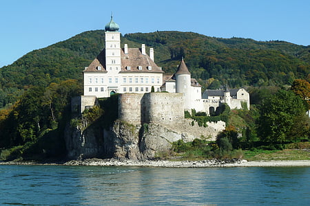 Kasteel, schoenbuehel, Wachau, Donau, donauegion, rivier