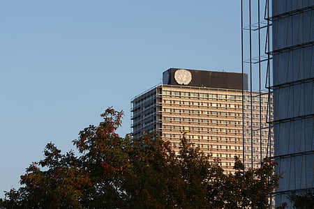 Bonn, Vereinten Nationen, Bereitstellen, Turm, Himmel, langer eugen, Regierungsviertel