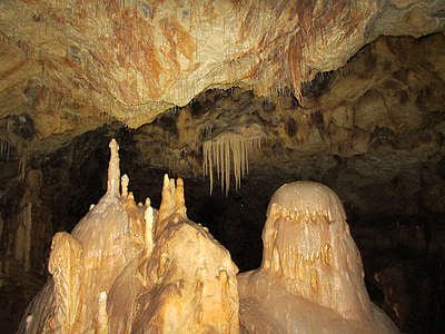 stalaktitter, hulen, Bjørn hule, Crişana, Transylvania