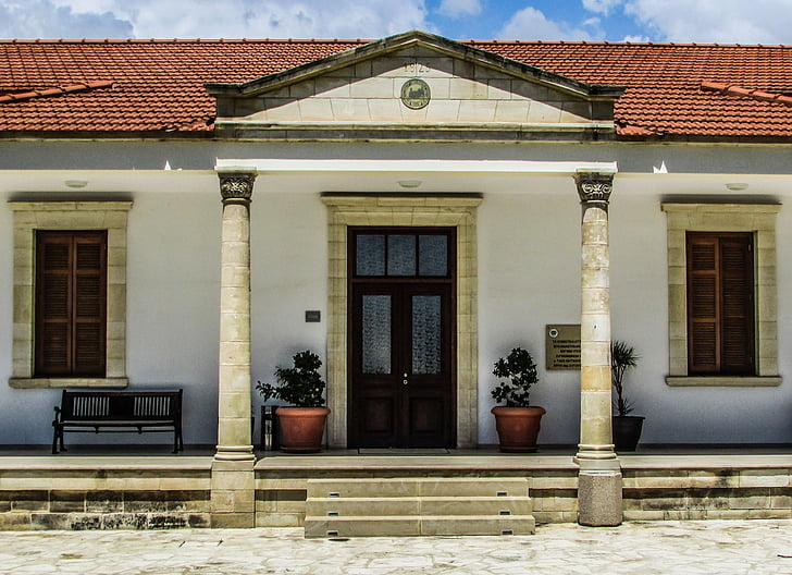 Cypern, Kiti, Fællesskabet hall, arkitektur, nyklassicistisk