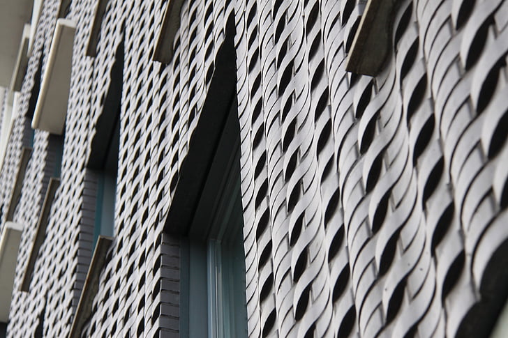 amsterdam, building, material, texture