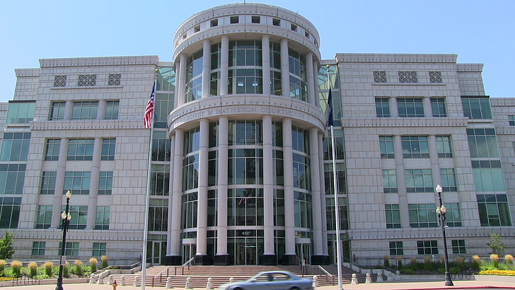Courthouse, budynek, rząd, Utah, Sprawiedliwości, sądowe, prawa