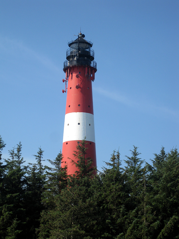 lighthouse, baltic sea, north sea, lake, harbour entrance, sea, tower
