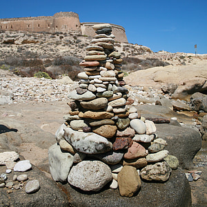 돌, 비치, 자연, 바위, 휴식, 야외, 바다