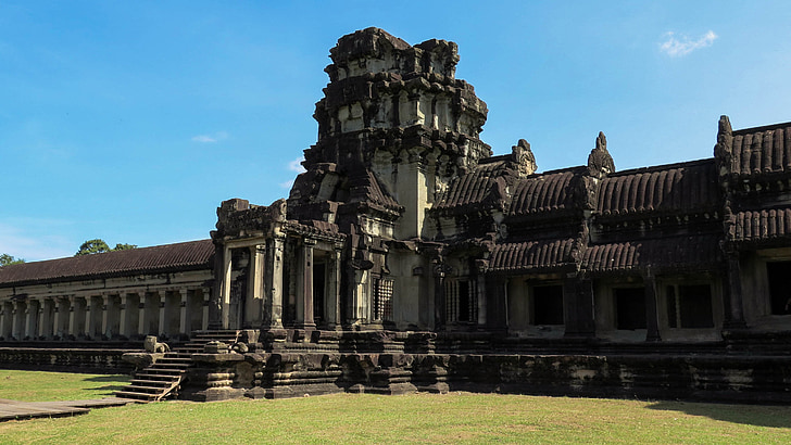 Kambodža, Angkor wat, chrám, História, Ázia, chrámový komplex