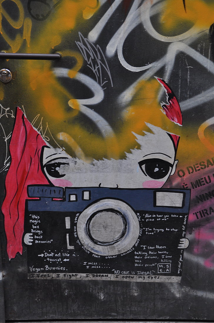 Street art, Art, graffiti, falfestmény