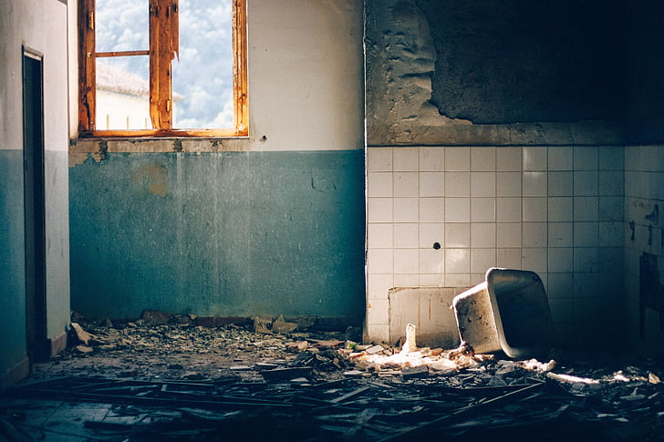 Foto, distruse, Cameră, în timpul zilei, vandal, abandon, abandonat