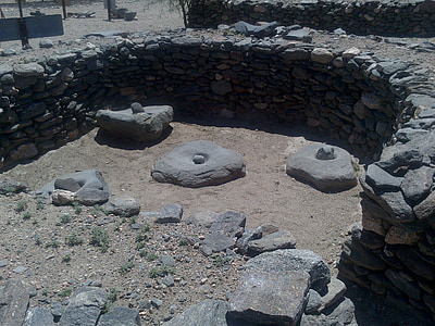 reruntuhan Quilmes, mortir, budaya
