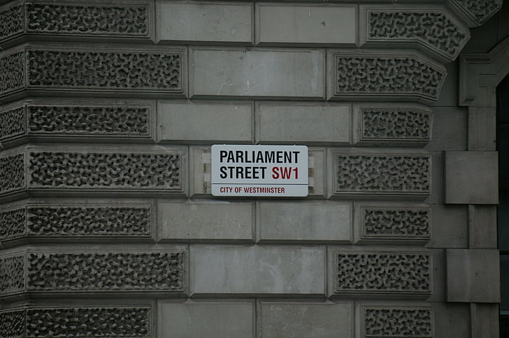 parlamentet gaten, London, parlamentet, Westminster, England, Street, byen