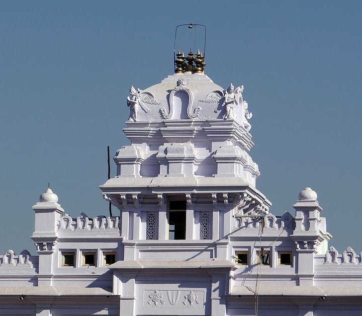 costruzione, architettura, progettazione, Hindu, struttura, esterno, Mysore