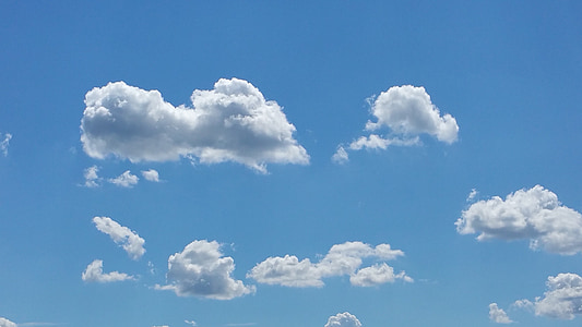 awan, langit, Dom, biru, waktu, alam, relaksasi