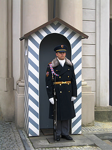 韦希特尔, 哨兵, 传统, 仪式, 布拉格, 捷克共和国, 宫
