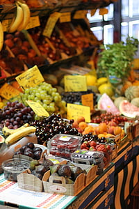 frutta, negozio, Francia
