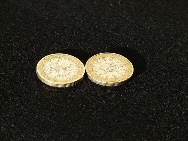 Euro, Münzen, Geld, Funkeln, specie, Metall, wertvolle