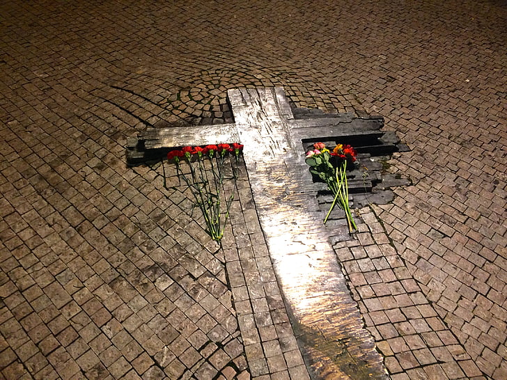 Jan palach, Llebre de Jan, Memorial, Rosa, Creu