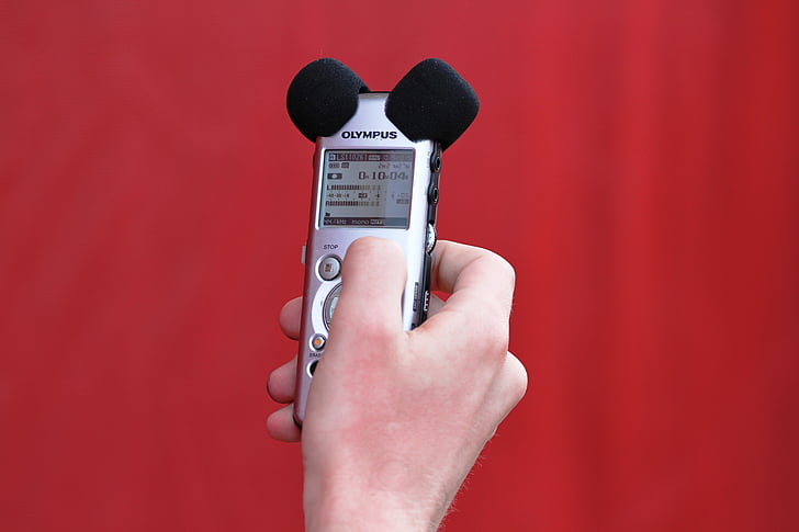 sound, micro, sound recording, hand, microphone, audio, device