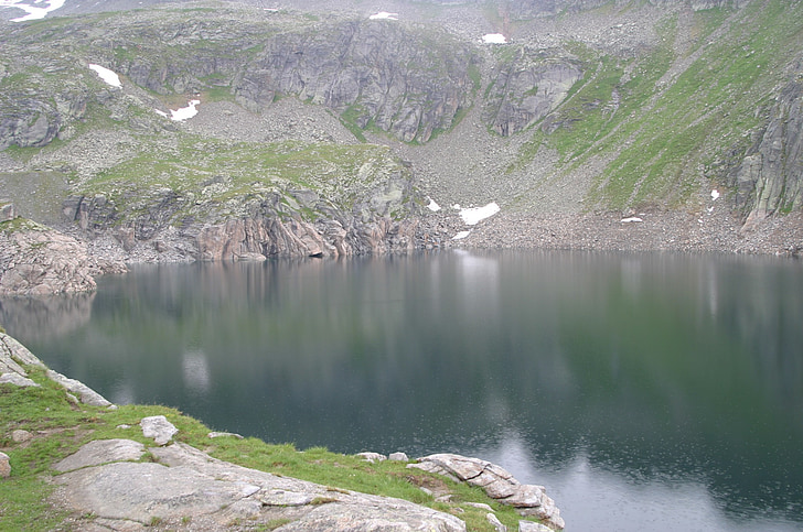 mountain lake, dolomites, south tyrol, italy, mountains, lake, landscape