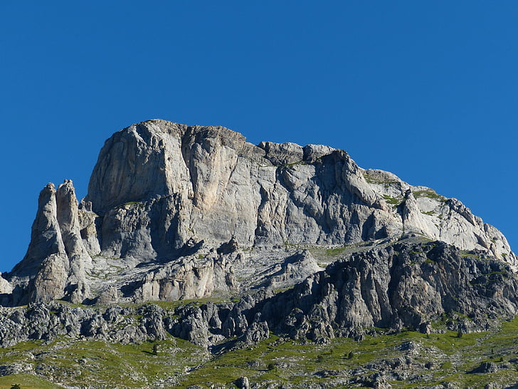 bricchi neri, Rocca garba, vuoret, huippukokous, Rock, Monte mongioie, mongioie